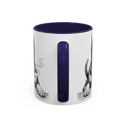 Grumpy Doberman Coffee Club — Art Print / Mug