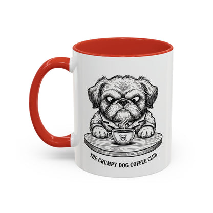 Grumpy Shih Tzu Coffee Club — Art Print / Mug