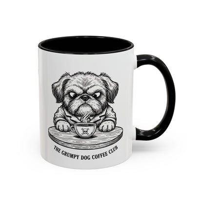 Grumpy Shih Tzu Coffee Club — Art Print / Mug