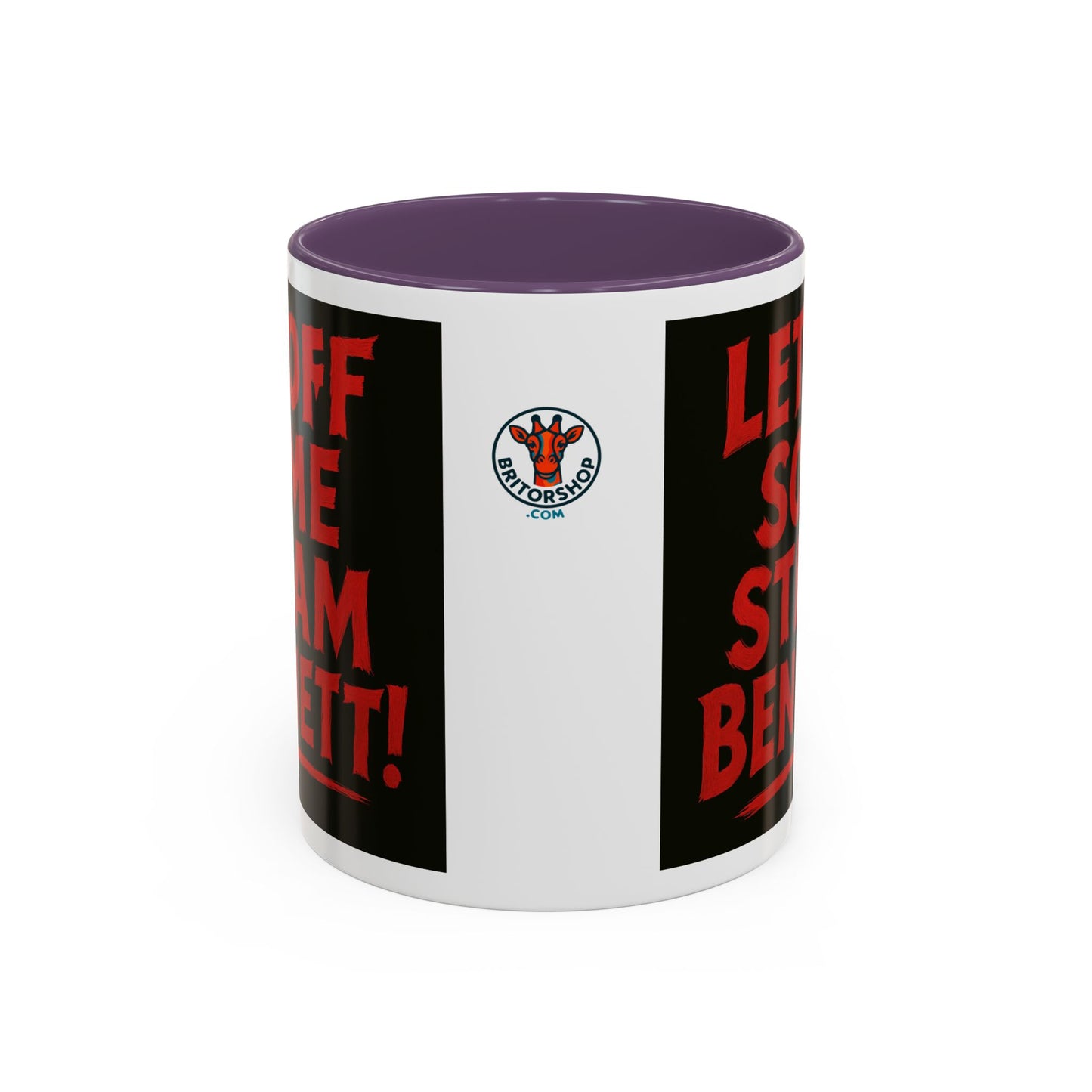 Bold Statement Coffee Mug - Let Off Some Steam Bennett! - Funny Gift, Coffee Lover Gift, Office Mug, Unique Mug, Personalized Cup