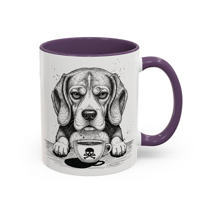 Grumpy Beagle Coffee Club — Art Print / Mug /