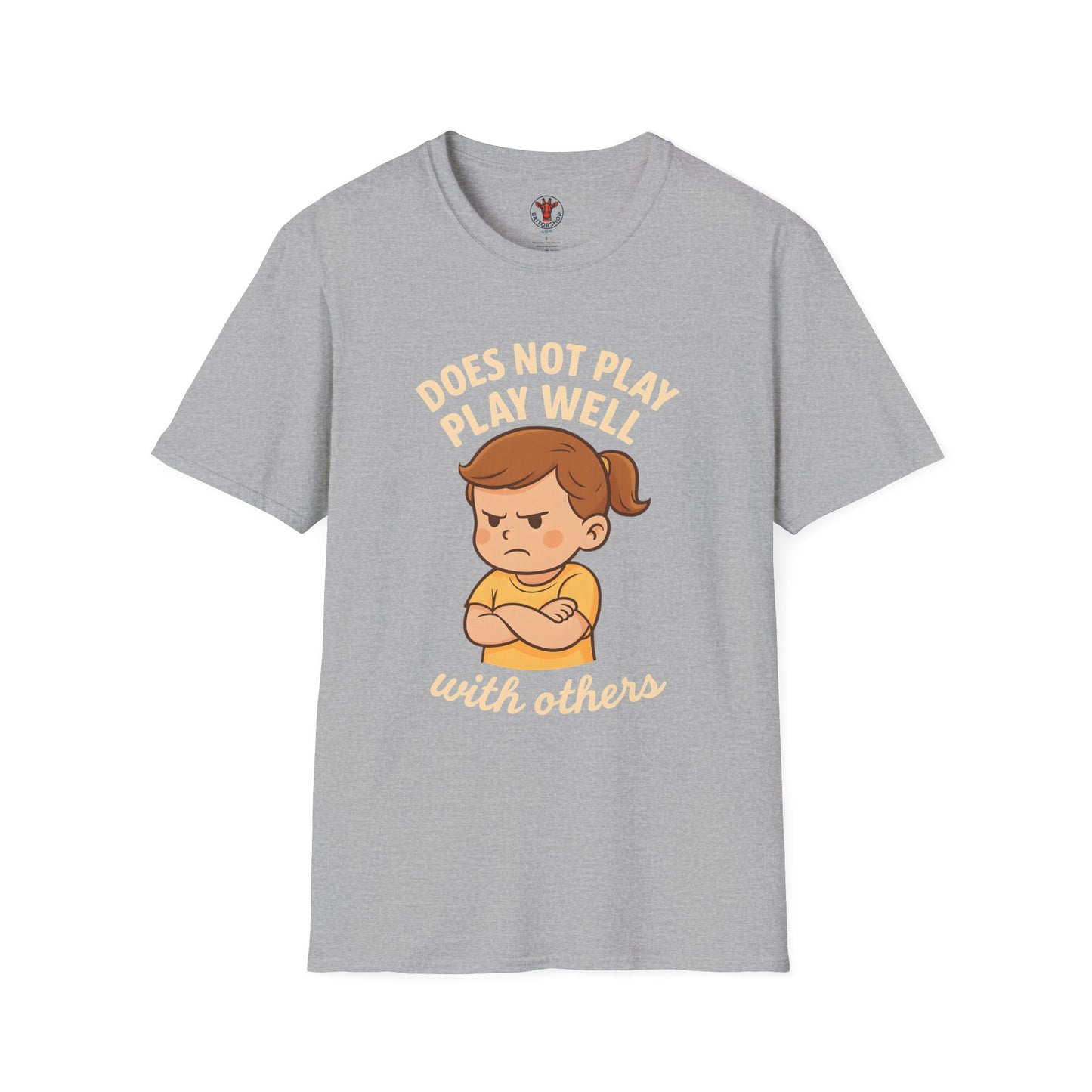 Funny Grumpy Child Unisex T-Shirt