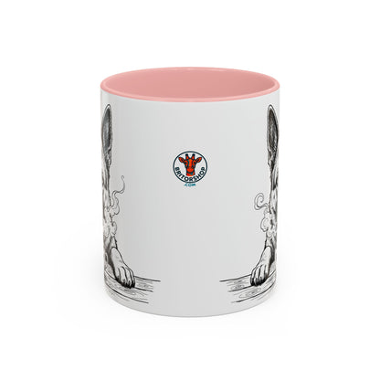 German Shepherd Mug —    Grumpy German Shepherd Coffee Club — Art Print / Mug /