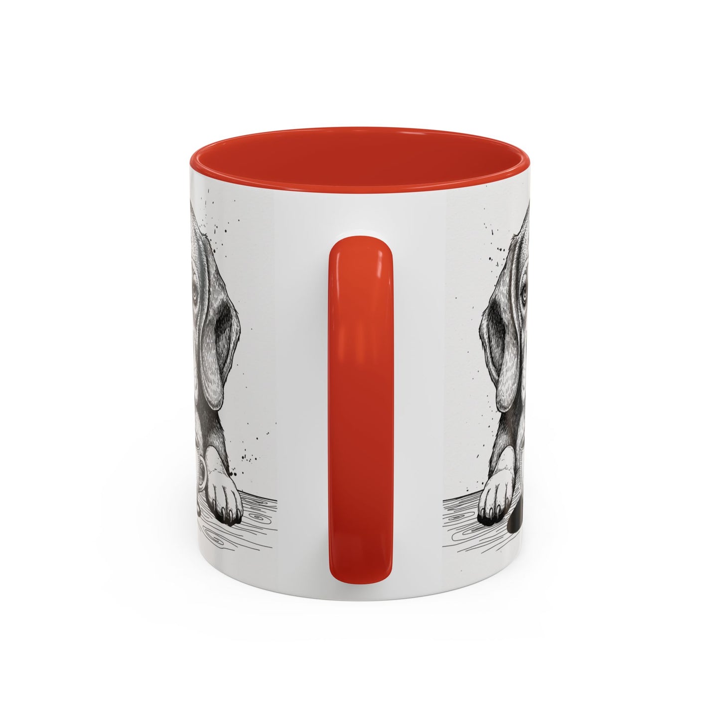 Grumpy Beagle Coffee Club — Art Print / Mug /