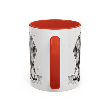 Grumpy Beagle Coffee Club — Art Print / Mug /