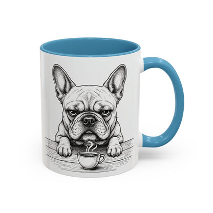 Grumpy French Bulldog Coffee Club —  Mug