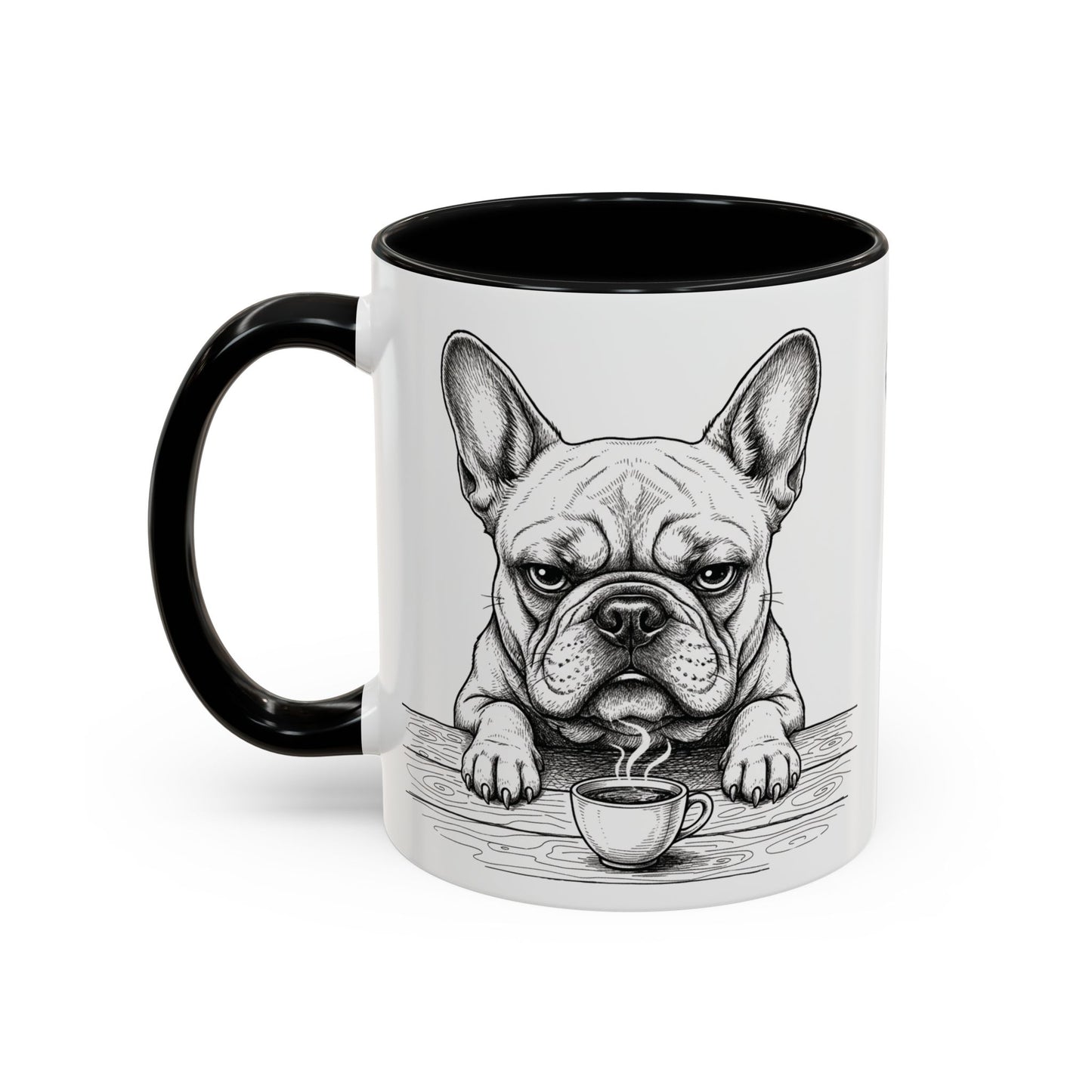 Grumpy French Bulldog Coffee Club —  Mug