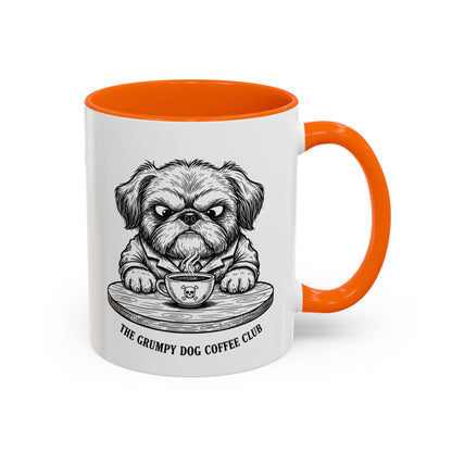 Grumpy Shih Tzu Coffee Club — Art Print / Mug