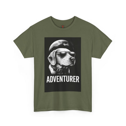 Adventure Beagle Unisex T-Shirt - Moon Night Outdoors