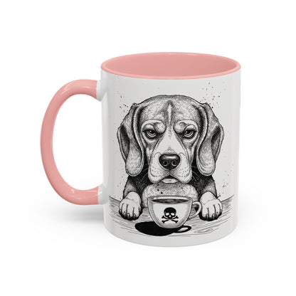 Grumpy Beagle Coffee Club — Art Print / Mug /