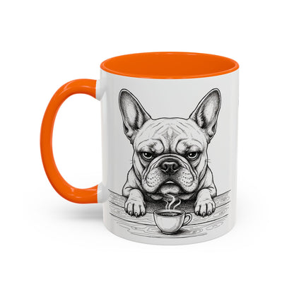 Grumpy French Bulldog Coffee Club —  Mug