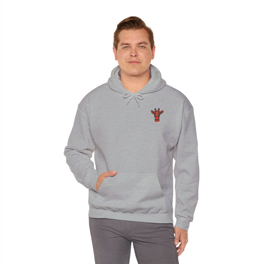 Hooded Sweatshirt Giraffe Head Logo Britor Shop Classy Design