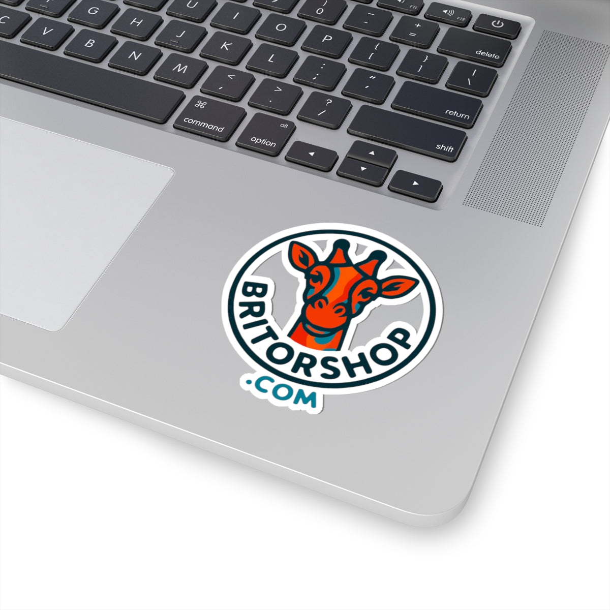 Giraffe Kiss-Cut Stickers - Britorshop Logo