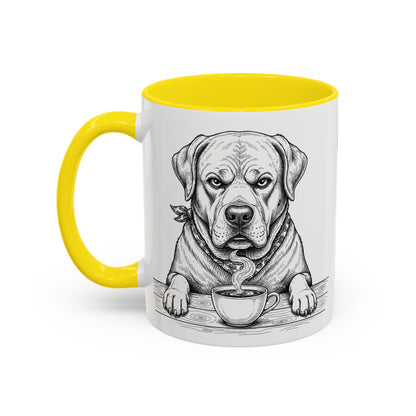 Grumpy Labrador Coffee Club — Art Print / Mug