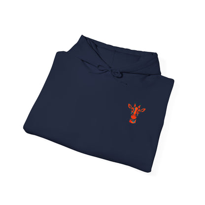 Hooded Sweatshirt Giraffe Head Logo Britor Shop Classy Design