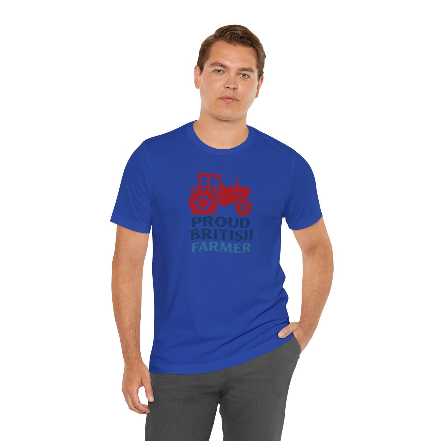 Unisex Tee - Proud British farmer