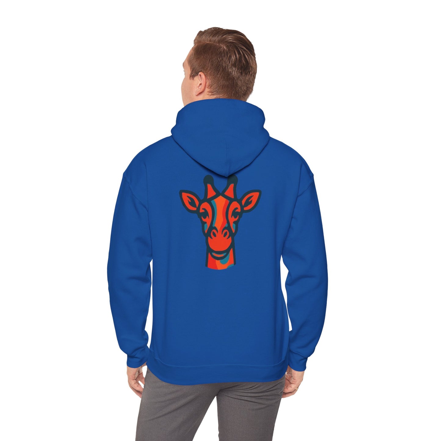 Hooded Sweatshirt Giraffe Head Logo Britor Shop Classy Design