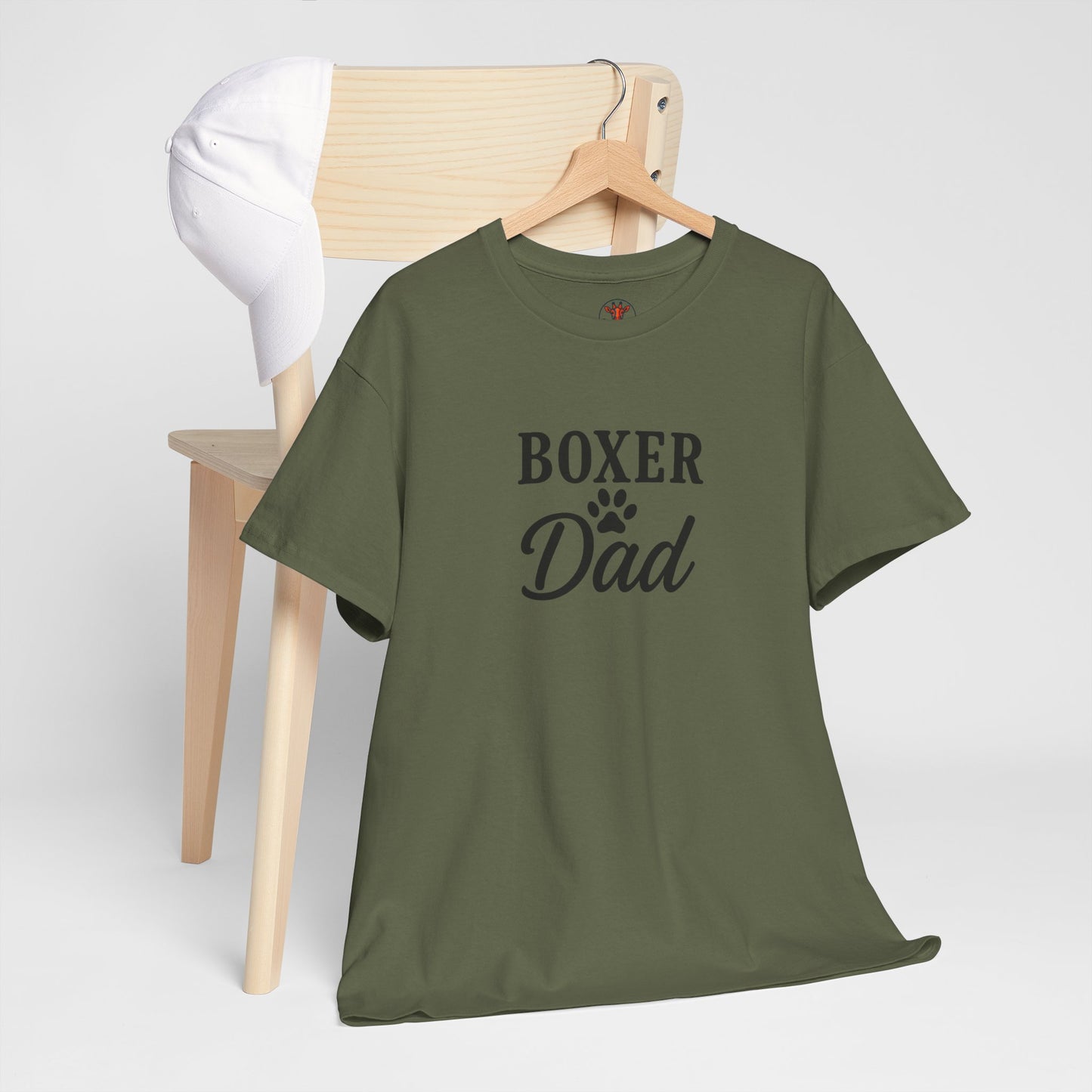 Boxer Dog Dad Tee