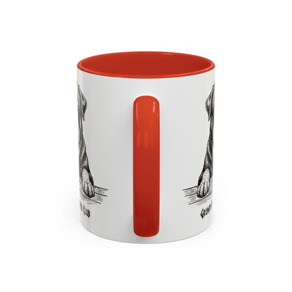  Grumpy Rottweiler Coffee Club — Art Print / Mug