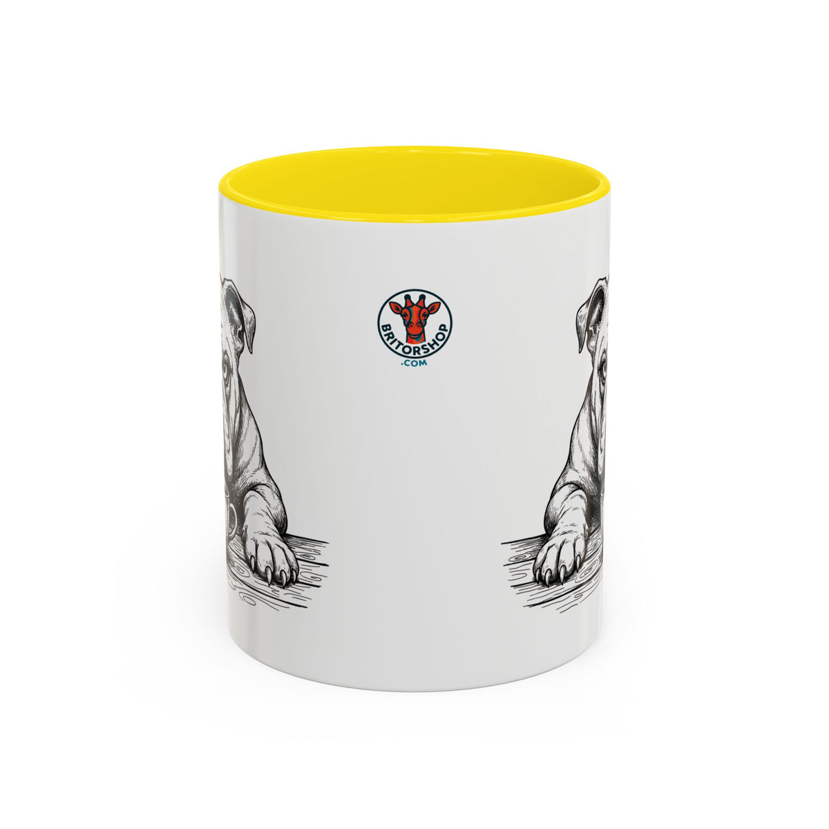 Grumpy Bulldog Coffee Club — Art Print / Mug /