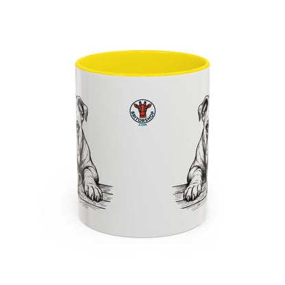 Grumpy Bulldog Coffee Club — Art Print / Mug /