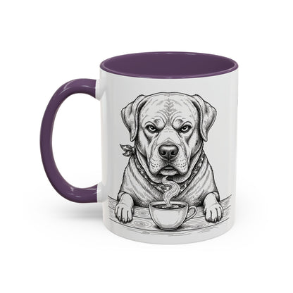 Grumpy Labrador Coffee Club — Art Print / Mug