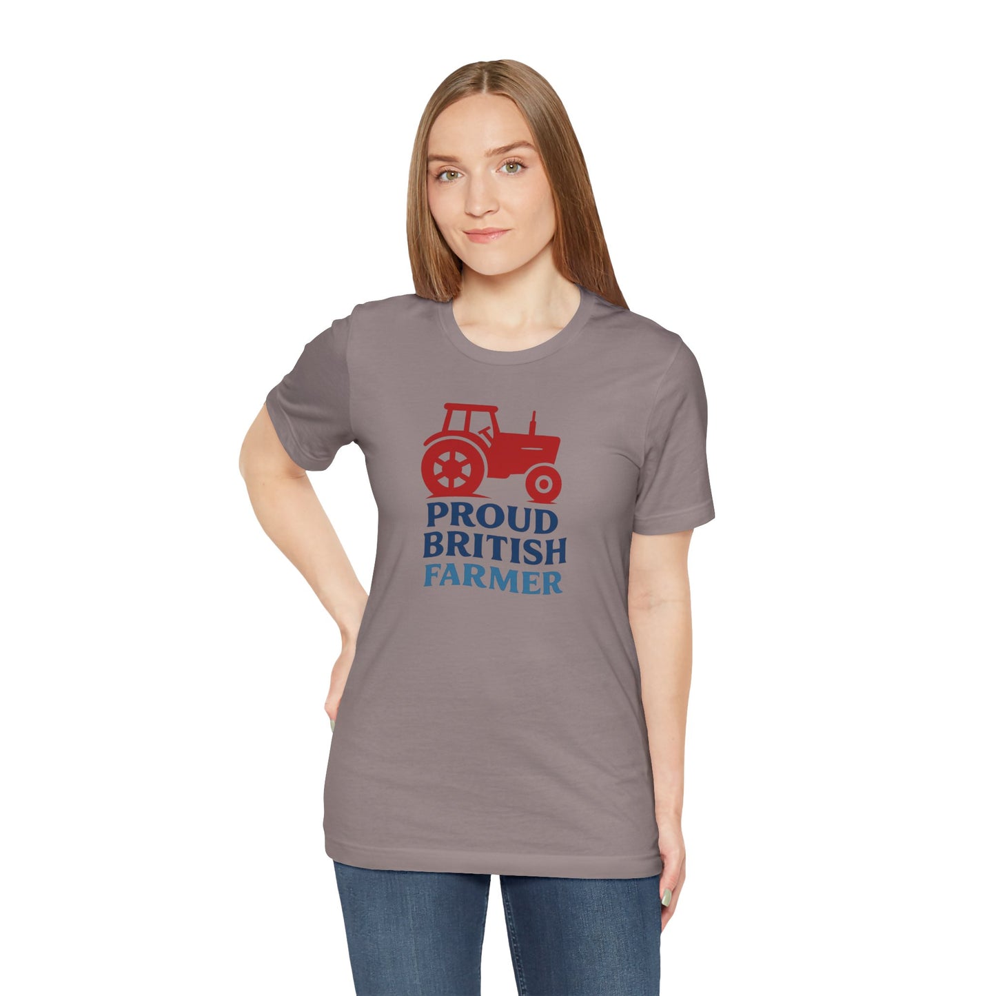Unisex Tee - Proud British farmer