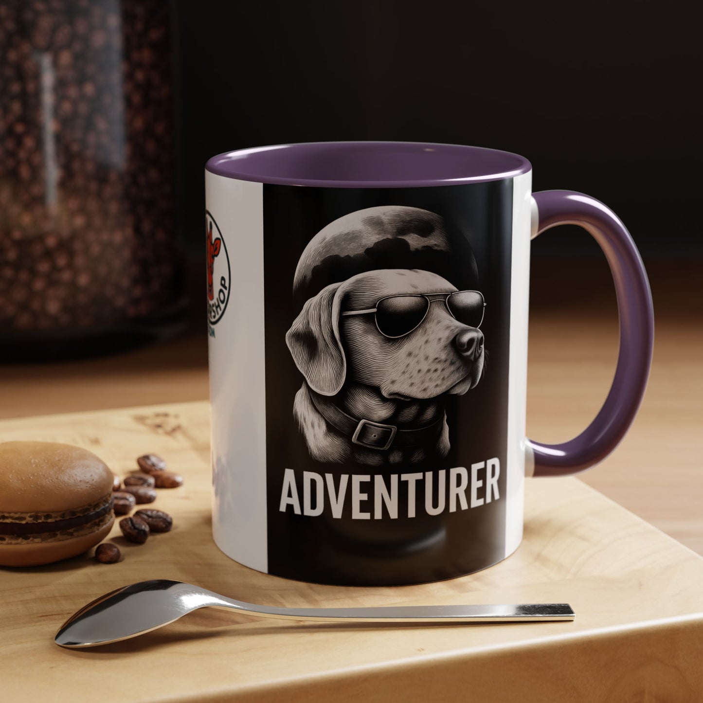 Adventure Dog Beagle Accent Coffee Mug, Unique Gift for Dog Lovers, Funny Pet Mug, Perfect for Birthdays or Holidays, Travel Coffee Cup, Gift [...]
