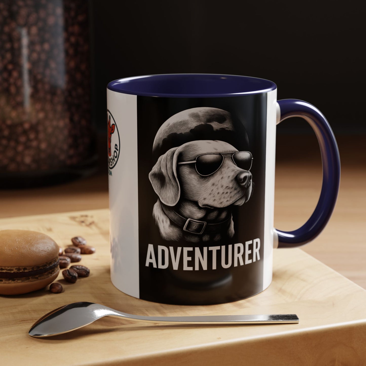 Adventure Dog Beagle Accent Coffee Mug, Unique Gift for Dog Lovers, Funny Pet Mug, Perfect for Birthdays or Holidays, Travel Coffee Cup, Gift [...]