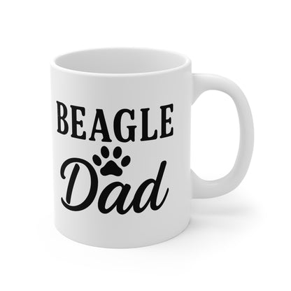 Beagle Dad Mug | Perfect Gift for Dog Lovers, Father's Day Coffee Cup, Pet Owner Mug, Cute Beagle Themed Drinkware, Canine Dad Present