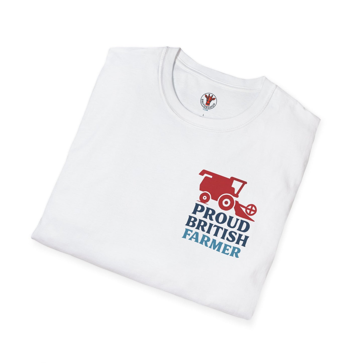 British Farmer T-Shirt, Proud Combine Harvester
