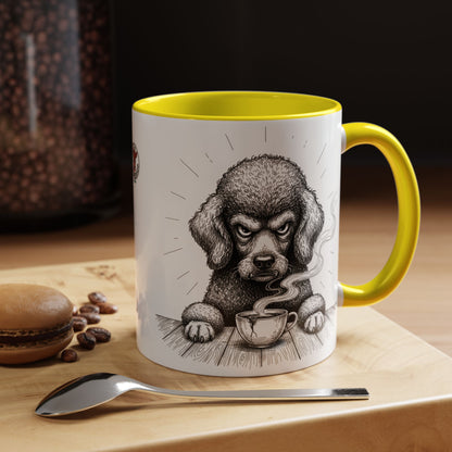 Grumpy Poodle Coffee Club — Art Print / Mug /