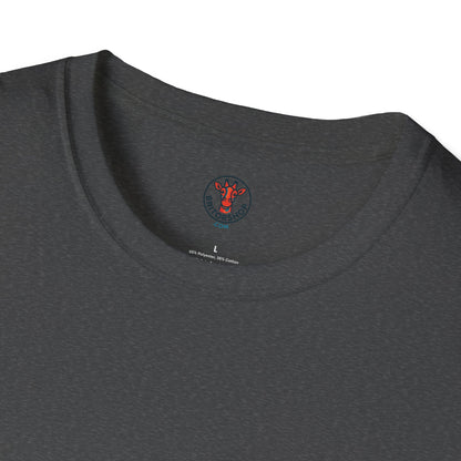 Minimal Crown Chest-Embroidered T-Shirt