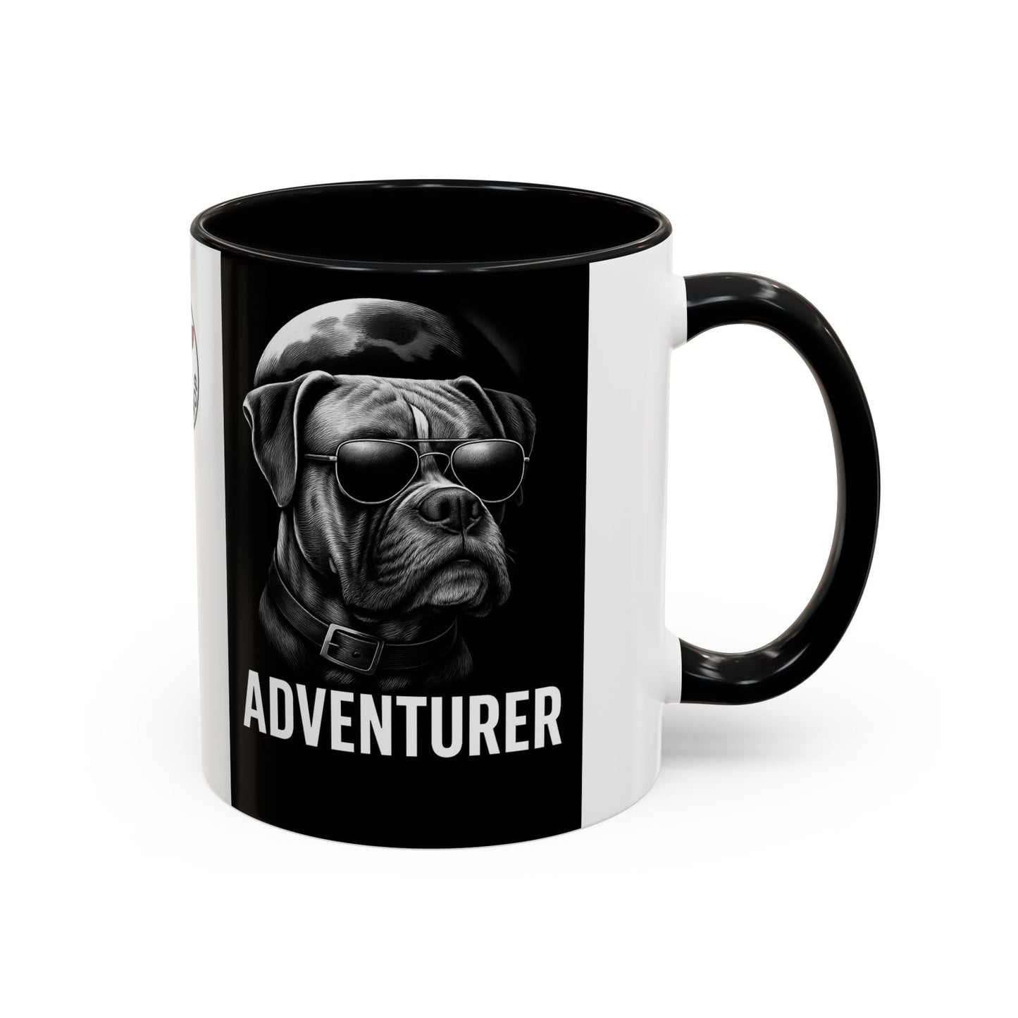 Adventure Dog Coffee Mug - Unique Pet Lover Gift, Personalized Dog Lover Mug, Funny Animal Mug, Holiday Gift for Dog Owners, Cool Cafe Mug