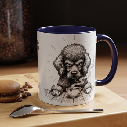 Grumpy Poodle Coffee Club — Art Print / Mug /
