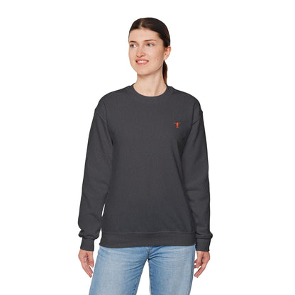 Embroidered Tiny Giraffe Britor classic Crewneck Sweatshirt — Minimal Animal Lover classy Pullover