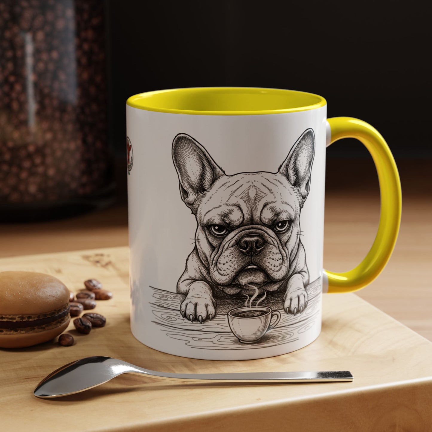 Grumpy French Bulldog Coffee Club —  Mug