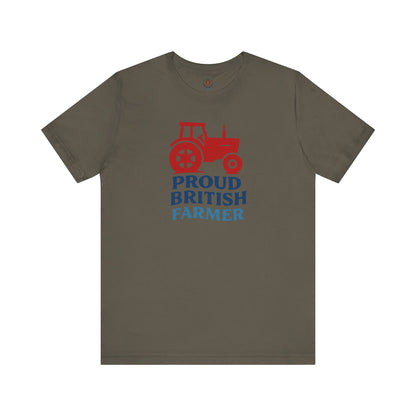 Unisex Tee - Proud British farmer