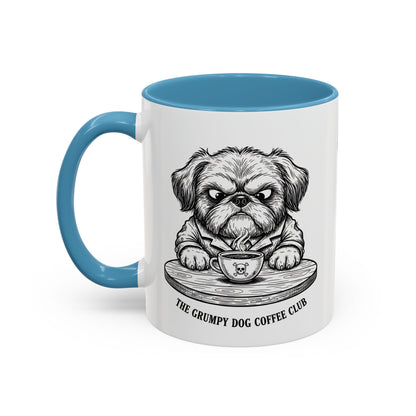 Grumpy Shih Tzu Coffee Club — Art Print / Mug