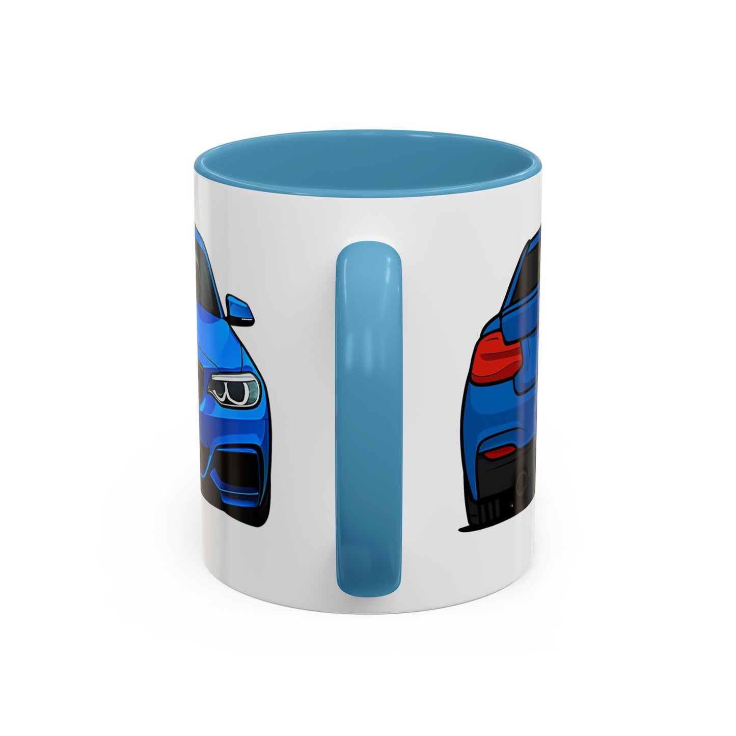 Coffee Mug - Bmw M240i F22 M Performance Estriol Blue Car Design