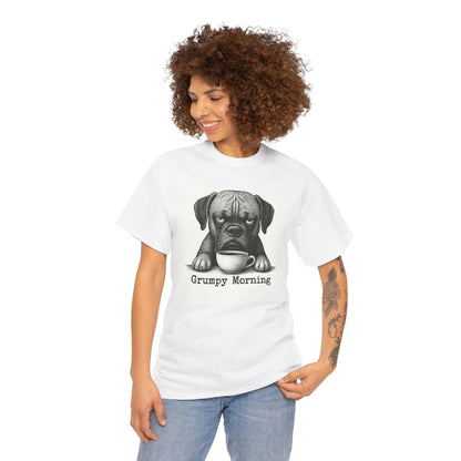 Dog Lover Tee - Funny Grumpy Boxer Dog Unisex T-Shirt