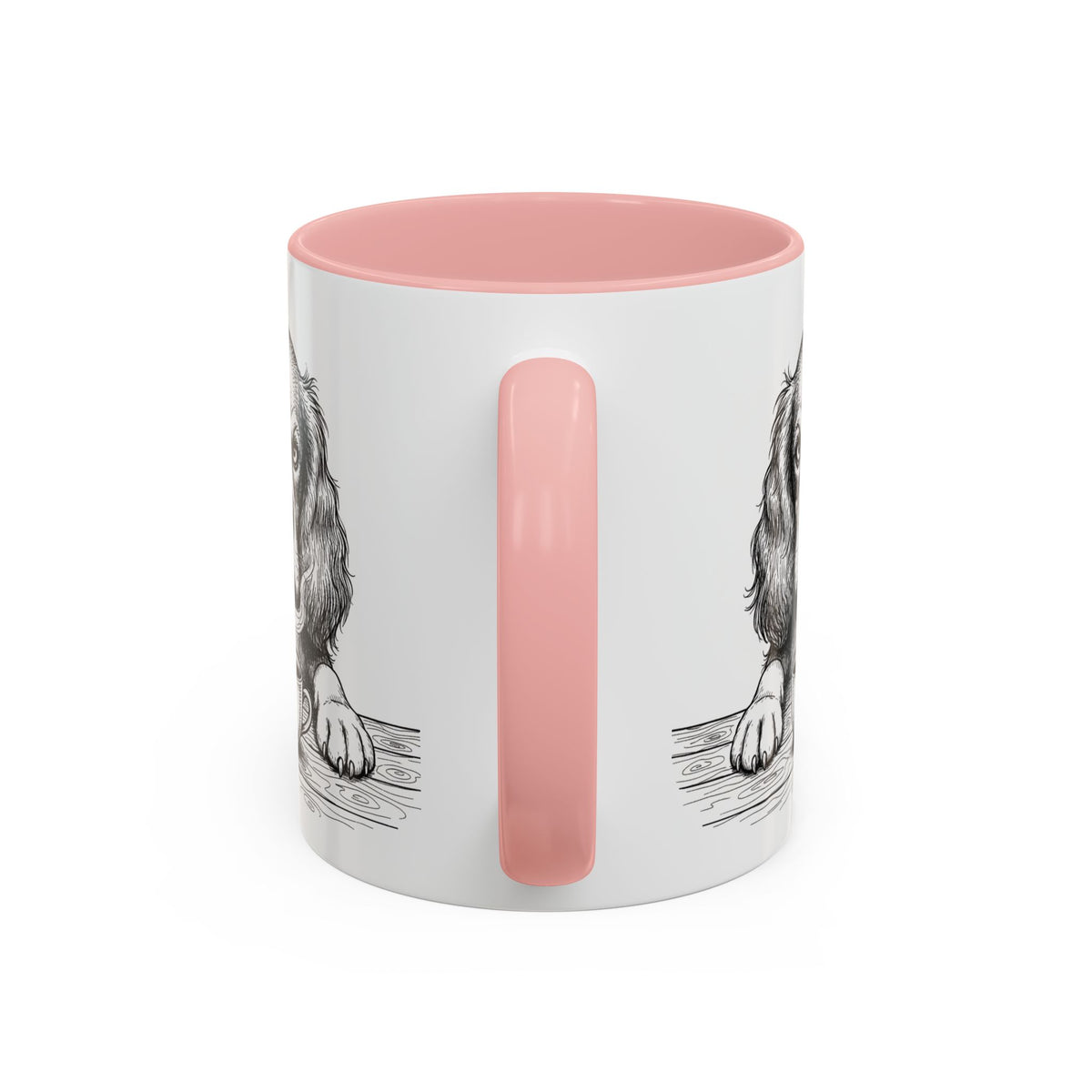 Grumpy Springer Spaniel Coffee Club — Art Print / Mug /