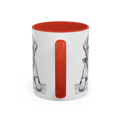 Grumpy Labrador Coffee Club — Art Print / Mug