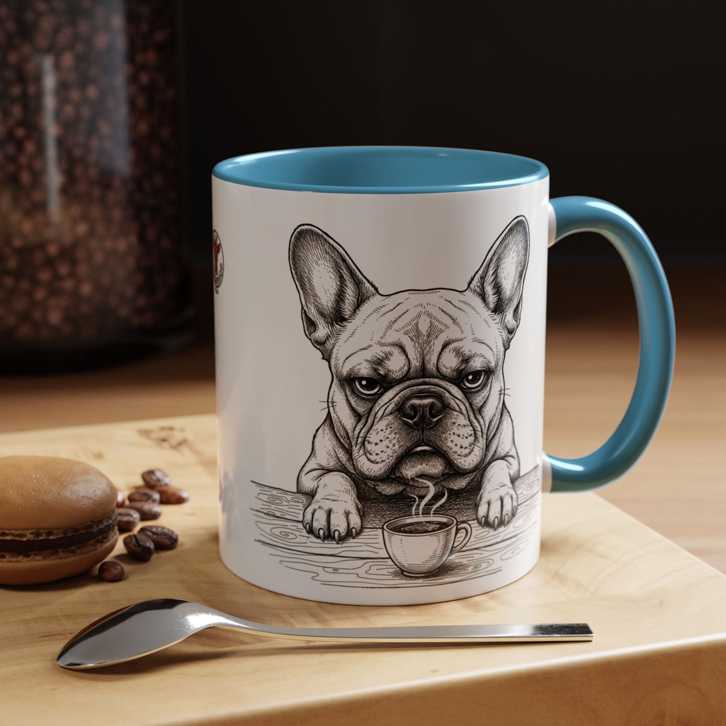 Grumpy French Bulldog Coffee Club —  Mug