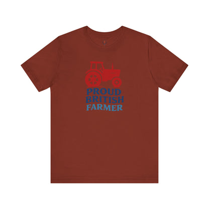 Unisex Tee - Proud British farmer
