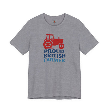 Unisex Tee - Proud British farmer