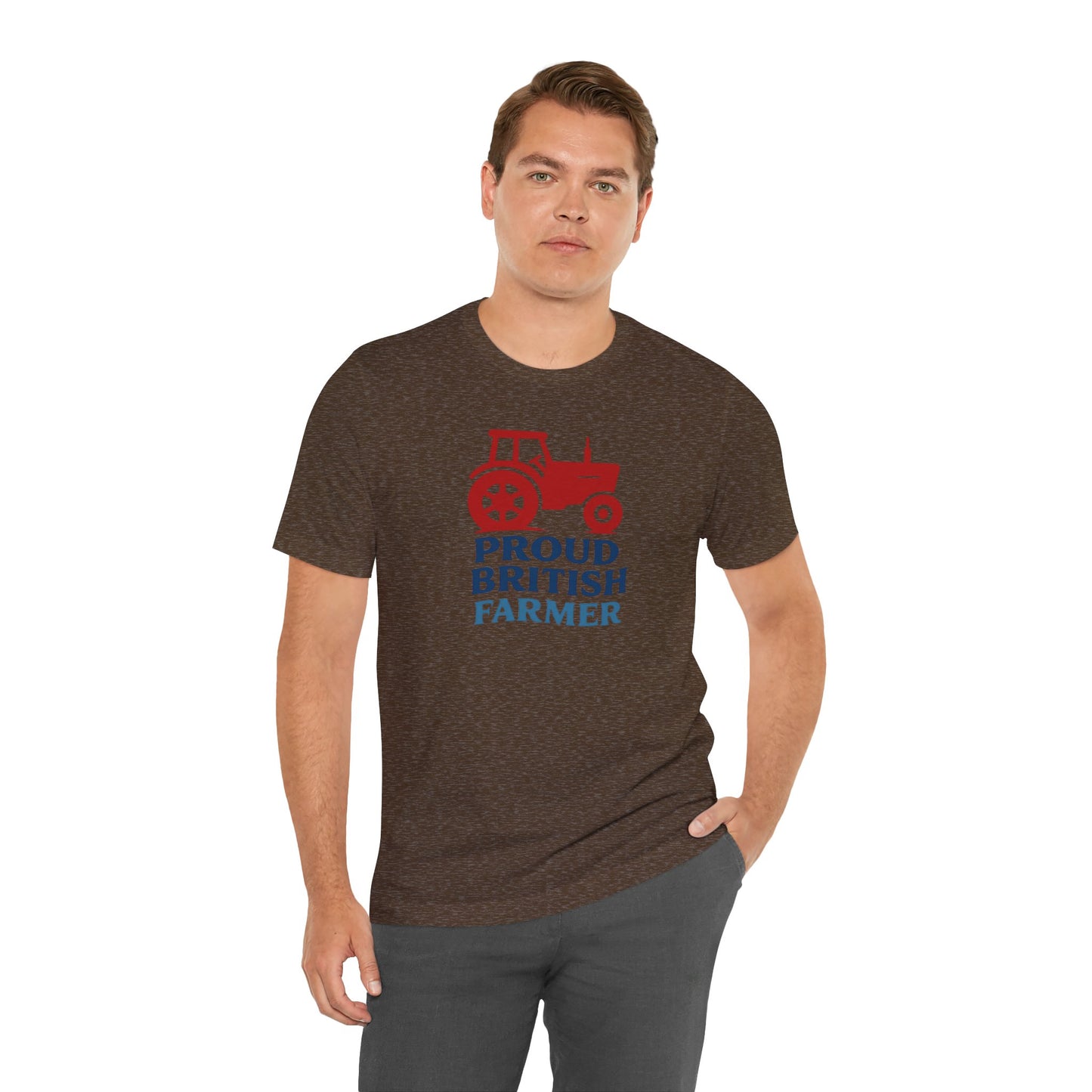 Unisex Tee - Proud British farmer
