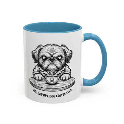 Grumpy Shih Tzu Coffee Club — Art Print / Mug