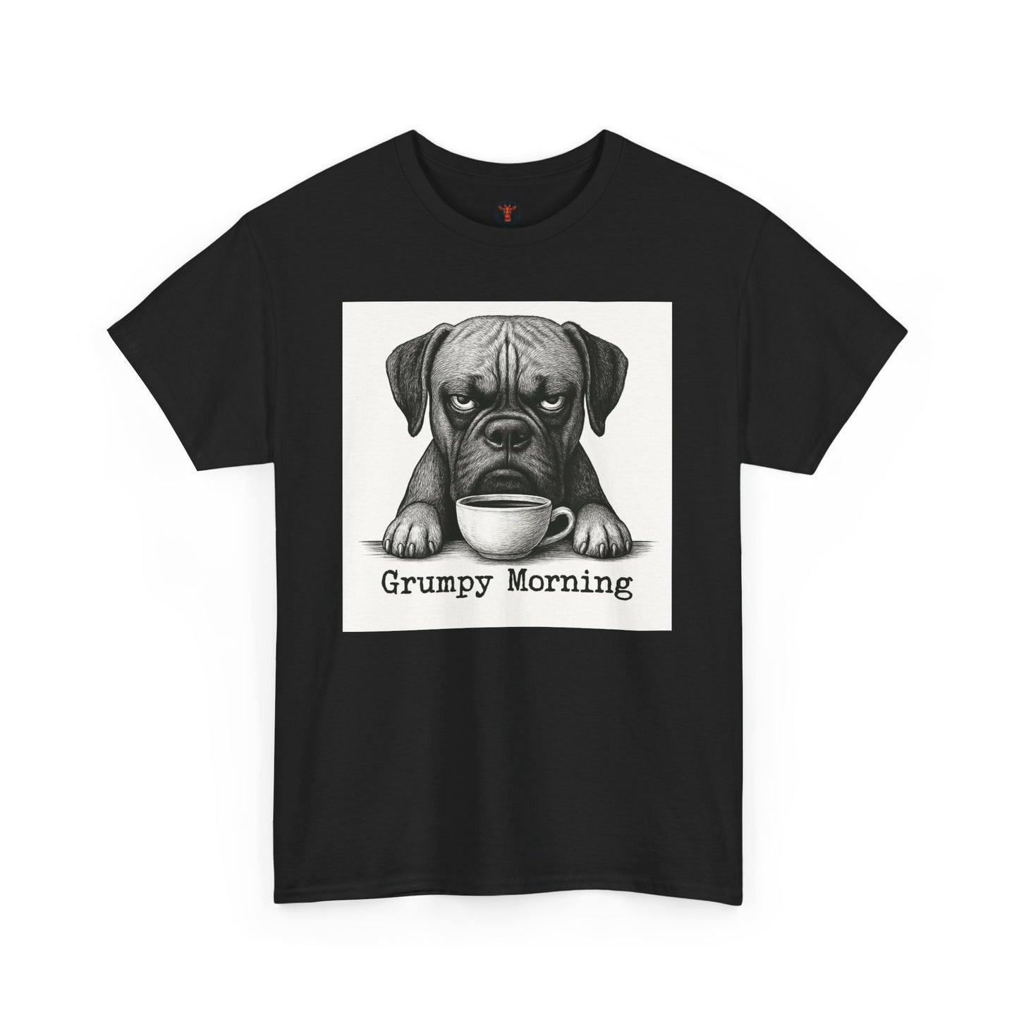 Dog Lover Tee - Funny Grumpy Boxer Dog Unisex T-Shirt