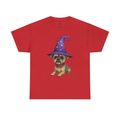 Funny Shorkie Wizard Unisex Tee